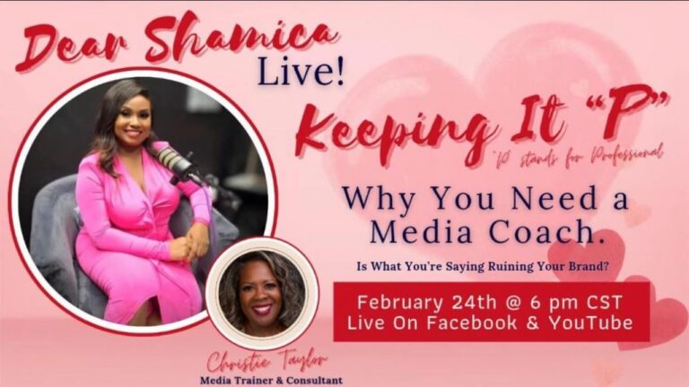Keeping It Professional: Why You Need a Media Coach